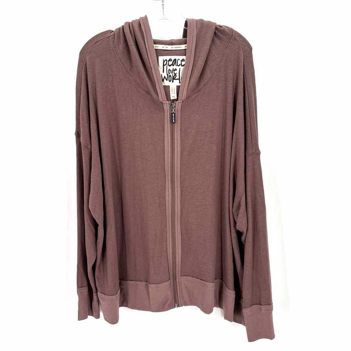 Size 1X Tan Cardigan