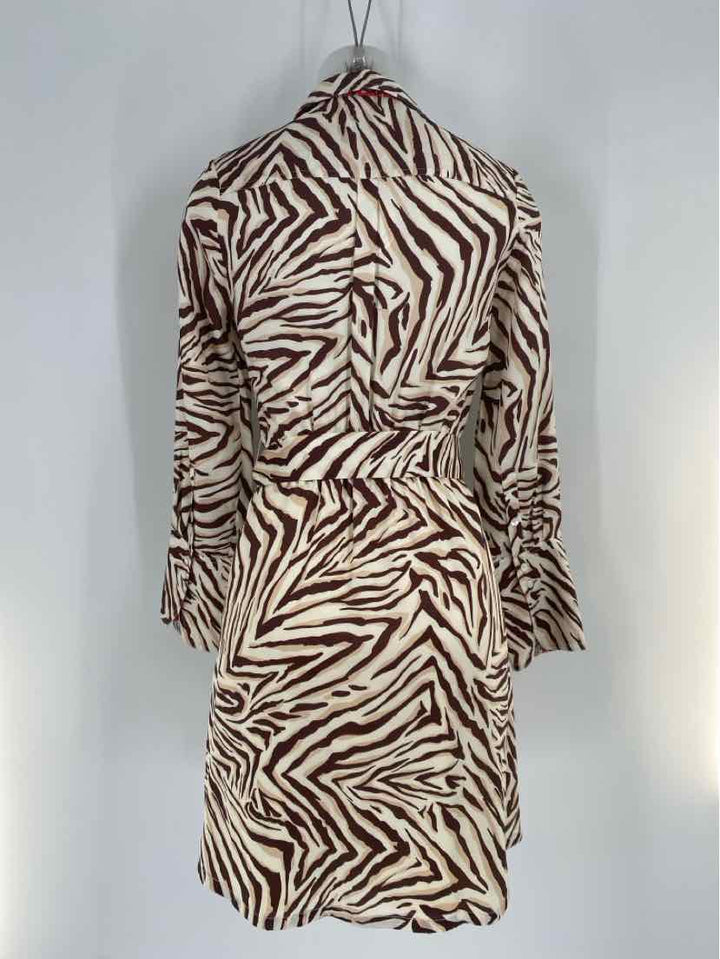 Size 2 JULIE BROWN Multi-Color Dress