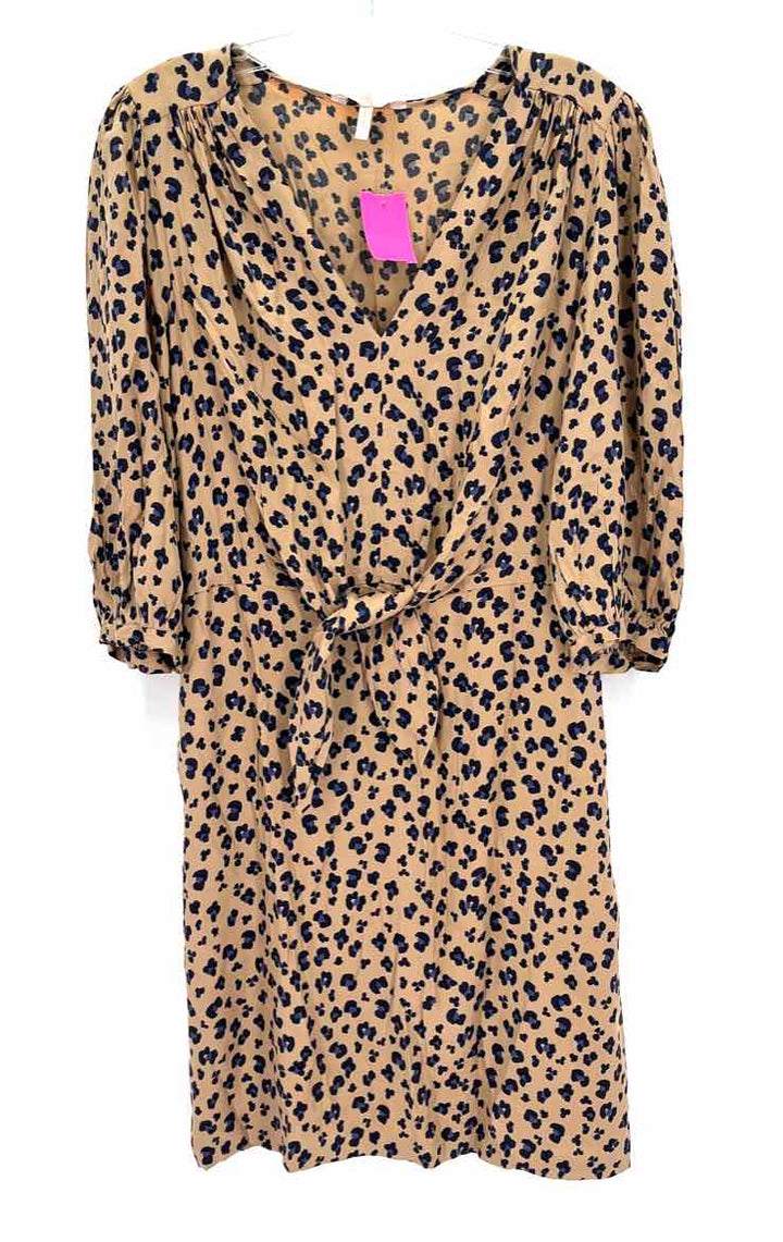 Size 10 REBECCA TAYLOR Tan Dress