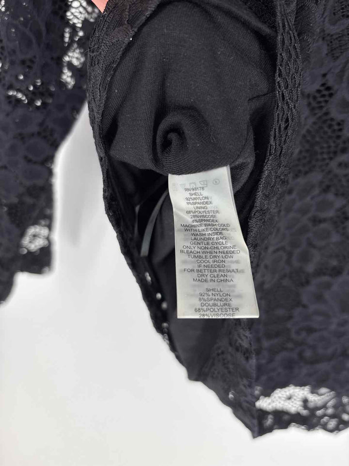 Size L ELIE TAHARI Black Shirt