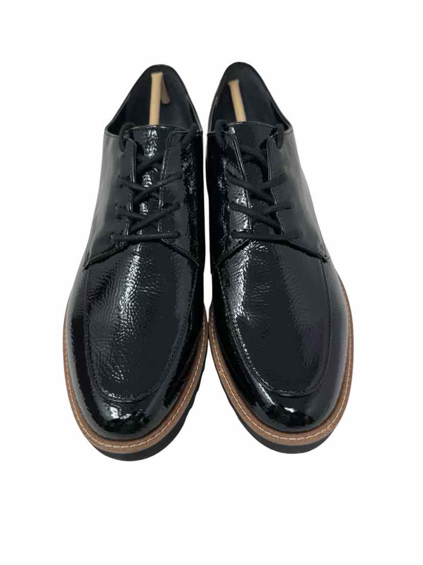 Shoe Size 10 FRANCO SARTO Black Flats