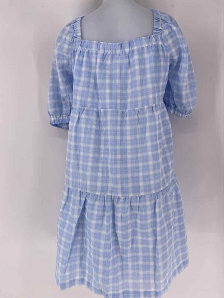 Size XL Blue Print Dress