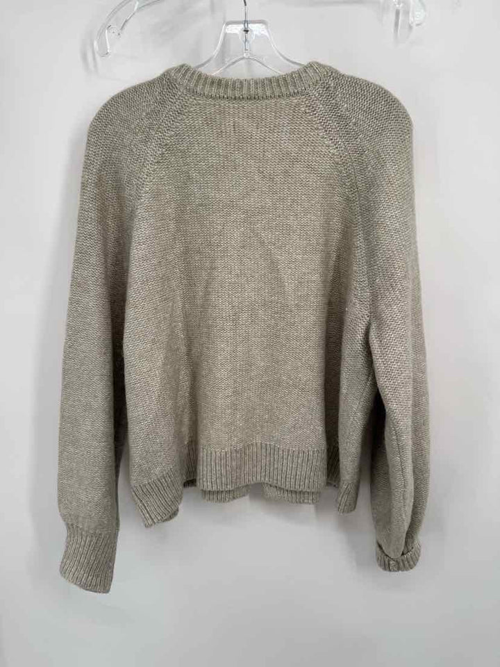 Size L AERIE Tan Cardigan