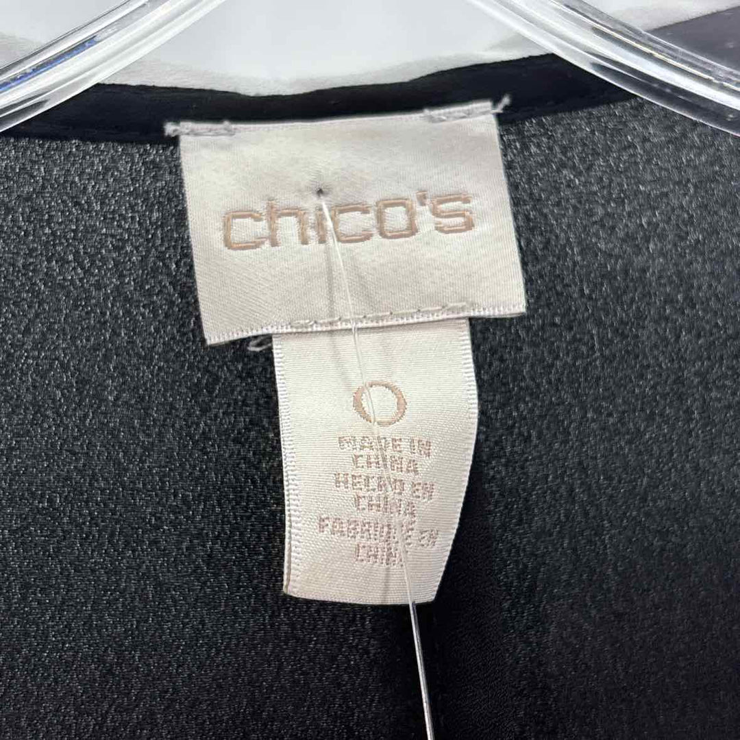 Size S Chico's Black Shirt