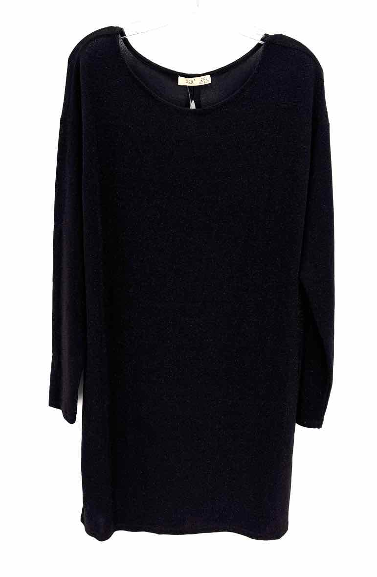 Size L Black Knit Dress