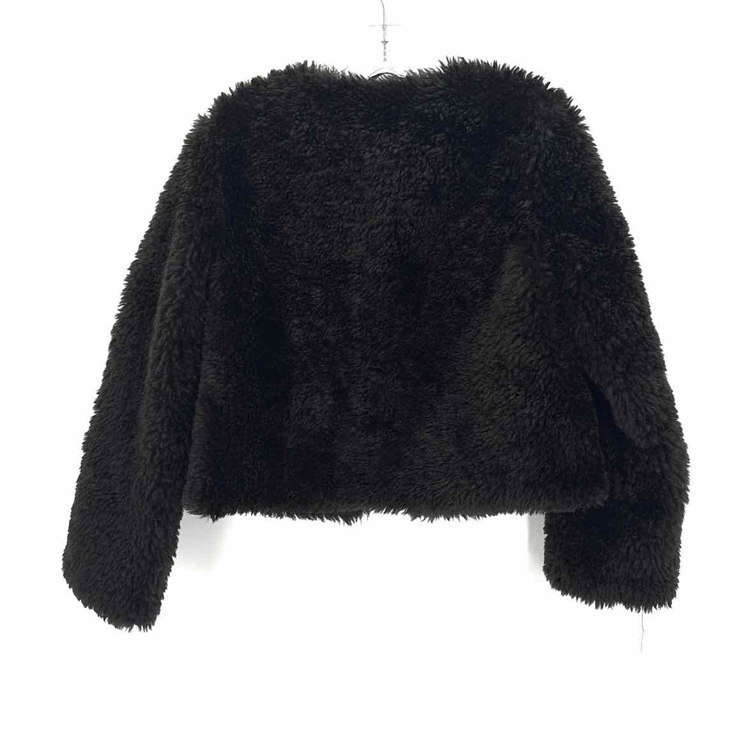 Size XS H&M Black Faux Fur Jacket