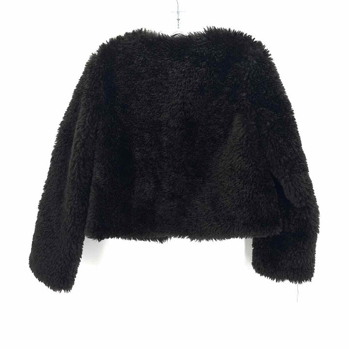 Size XS H&M Black Faux Fur Jacket