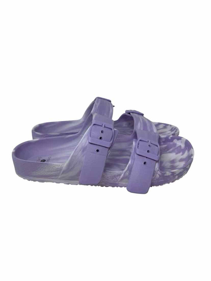 Shoe Size 8 Purple Sandals