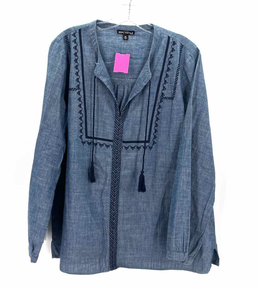 Size XL J Crew Denim Shirt
