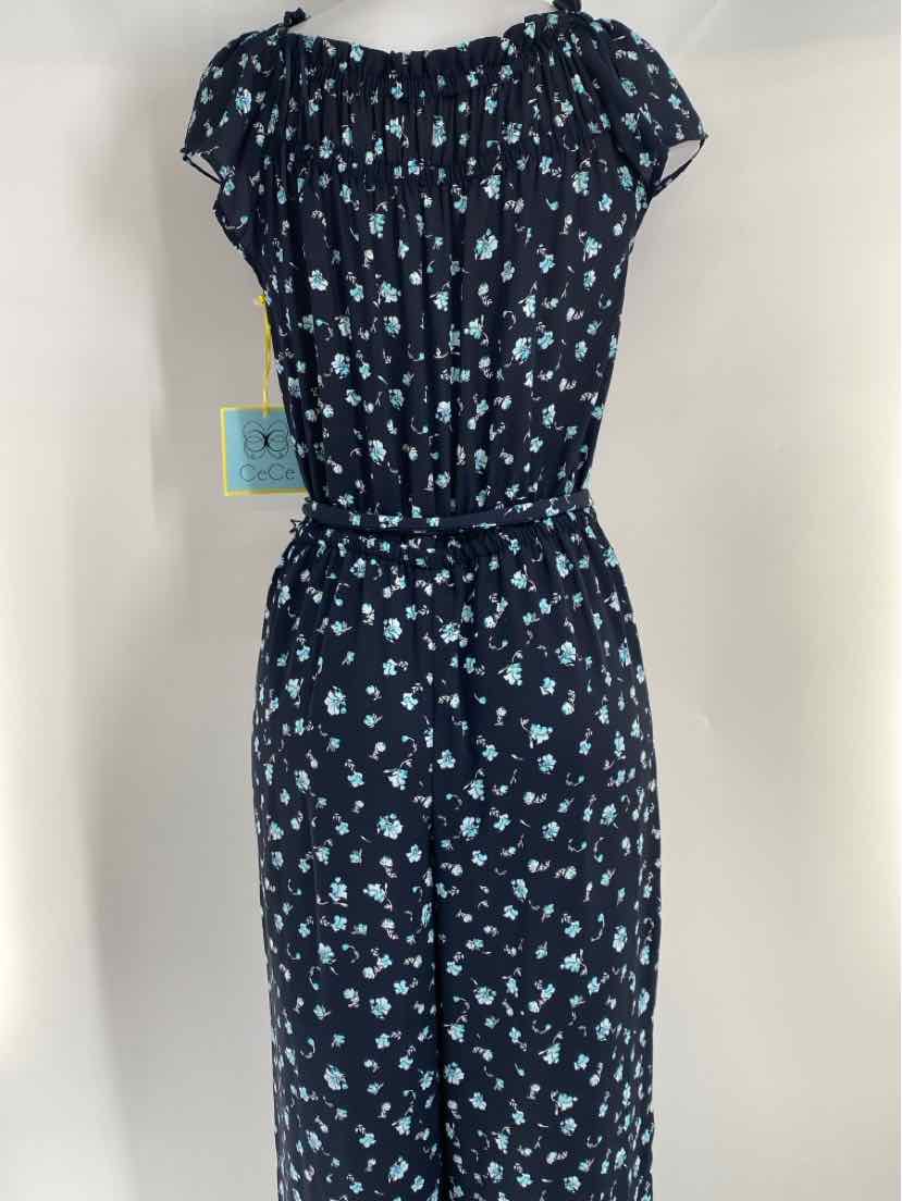 Size 8 CECE Navy Romper