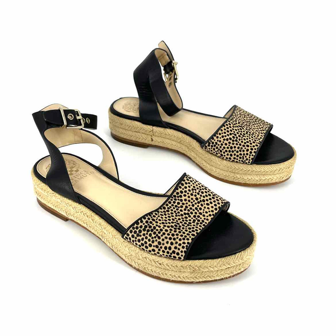 Shoe Size 7.5 Vince Camuto Tan Leather Sandals