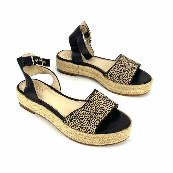 Shoe Size 7.5 Vince Camuto Tan Leather Sandals