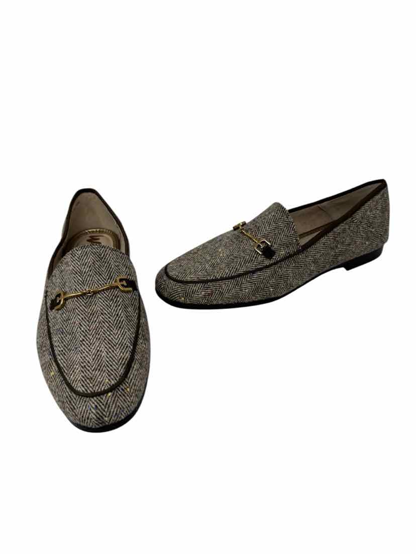 Shoe Size 9 Sam Edeleman Tan Tweed Flats