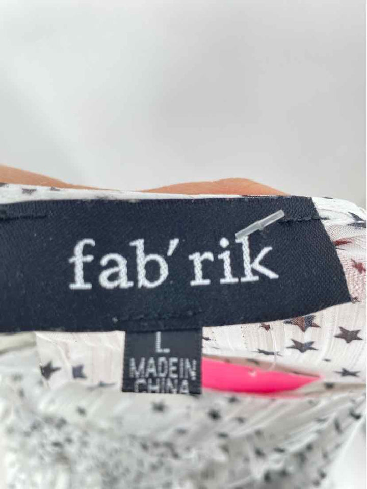 Size L FABRIK Beige Shirt