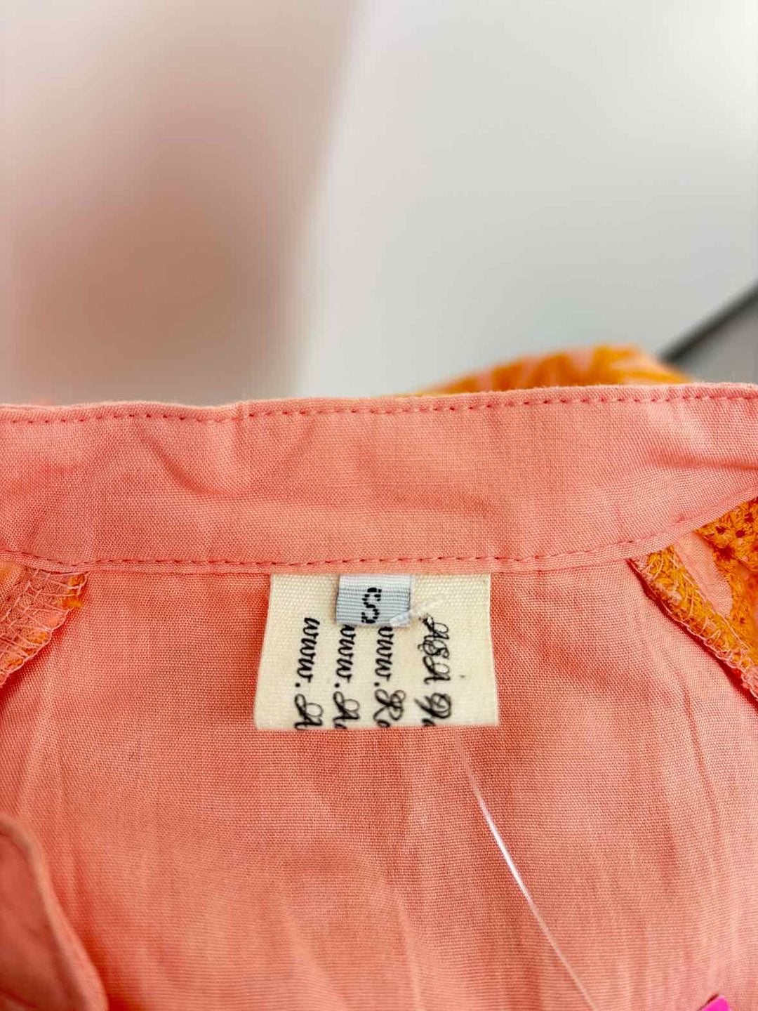Size S Orange Dress