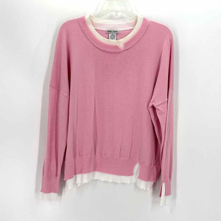 Size XL Pink Knit Sweater