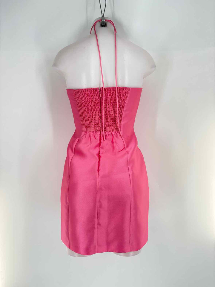 Size XS HUTCH Pink Sateen Dress
