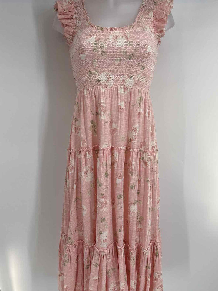 Size S LOVE SHACK FANCY Pink Dress