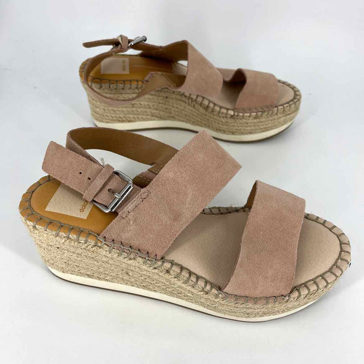 Shoe Size 8 Dolce Vita Blush Suede Sandals