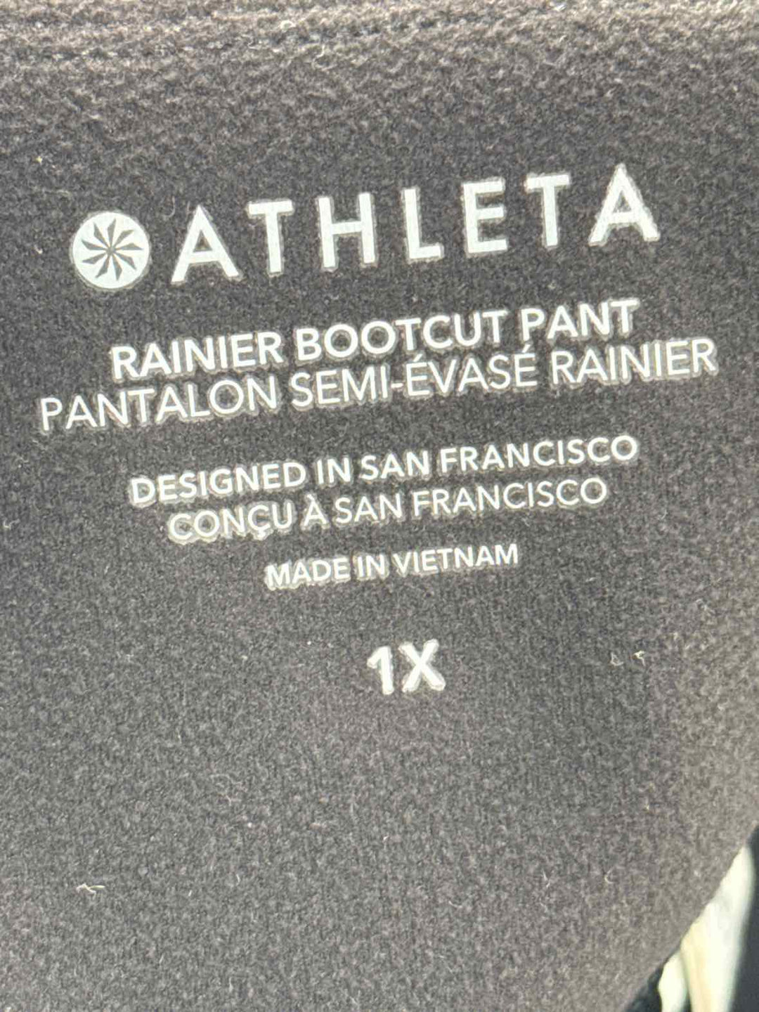 Size 1X Athleta Black Pants