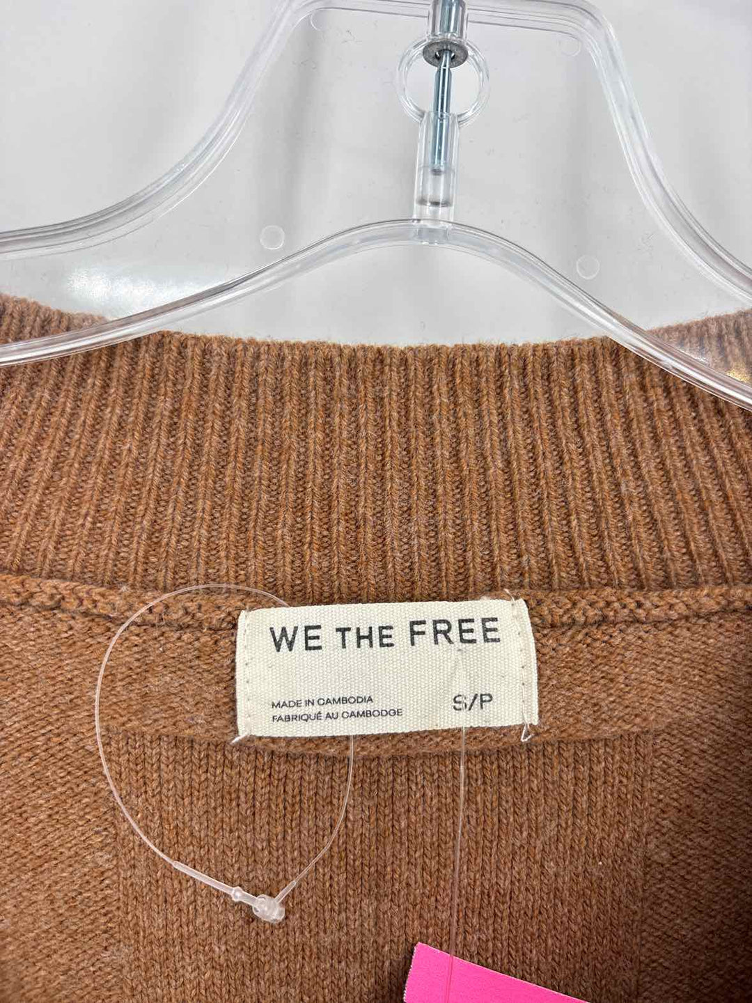 Size S WE THE FREE Tan Sweater