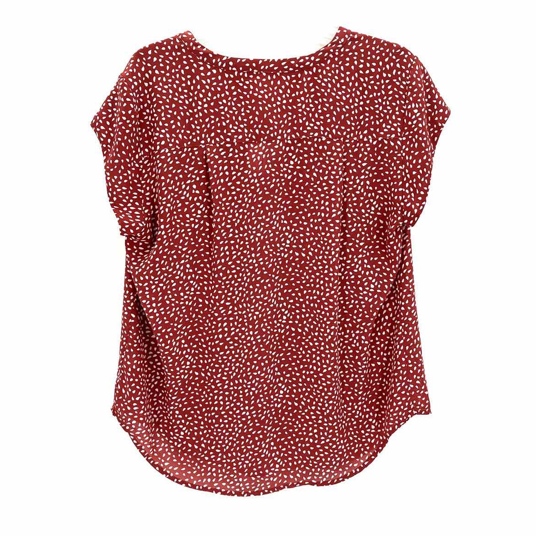 Size XL Brown Print Shirt