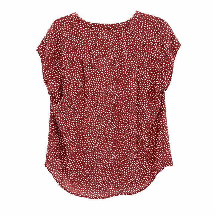 Size XL Brown Print Shirt