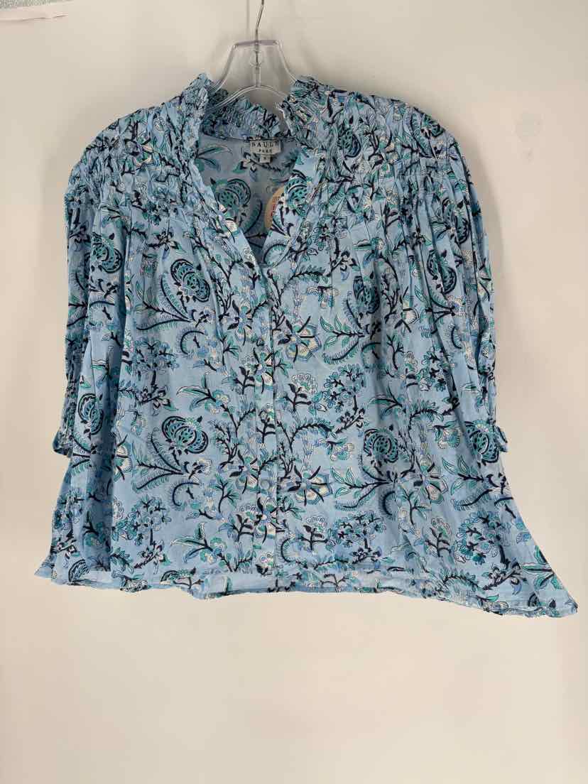 Size S SAULE PARIS Blue Shirt