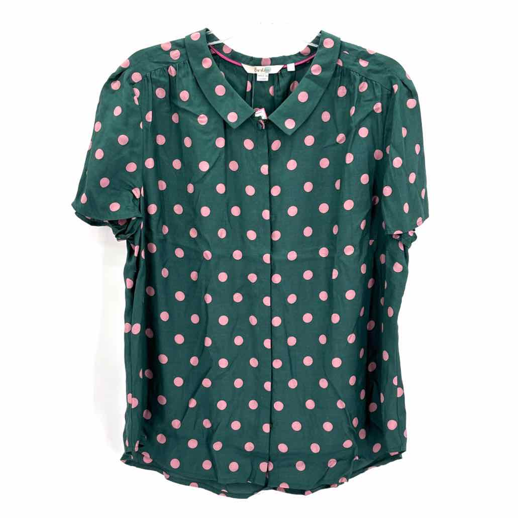 Size 14 Boden Green Shirt