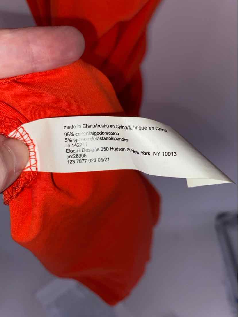 Size 14 ELOQUII Orange Dress