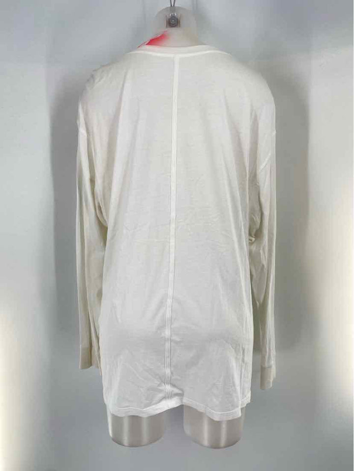 Size 1X Lululemon White Shirt