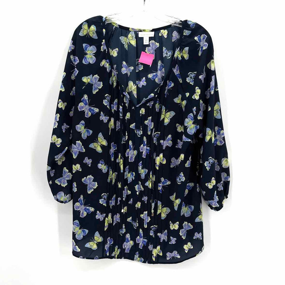 Size L CHARTER CLUB Navy Shirt