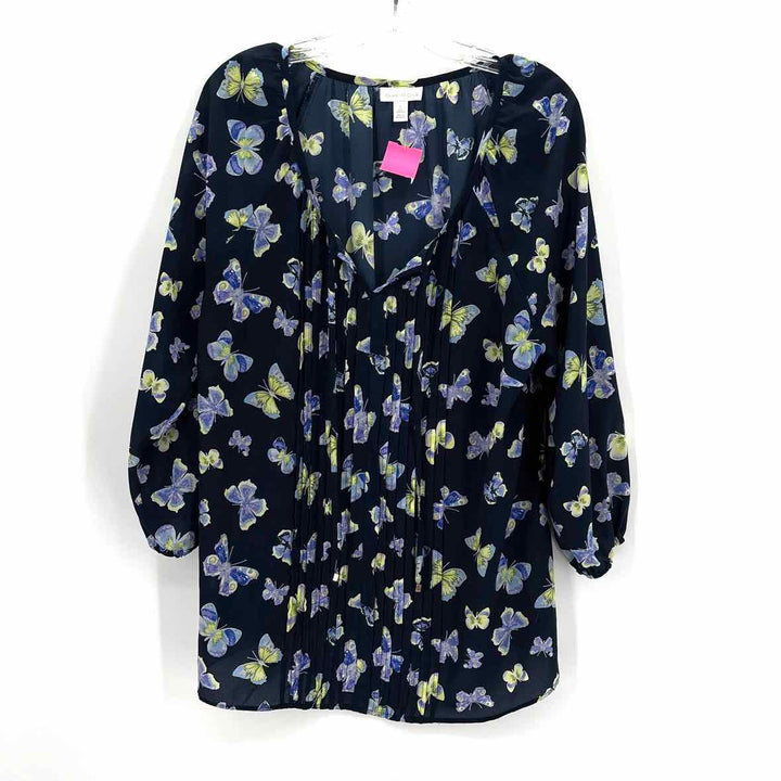Size L CHARTER CLUB Navy Shirt