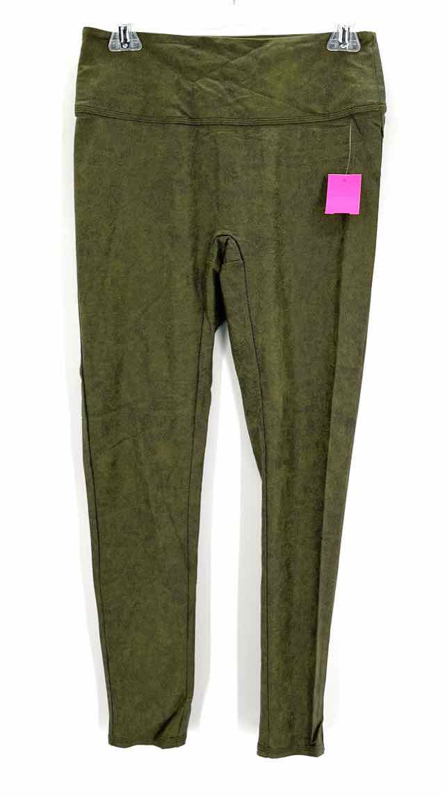 Size M A NEW DAY Olive Faux Leather Leggings