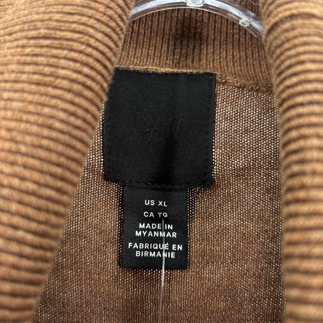 Size XL H&M Brown Knit Sweater