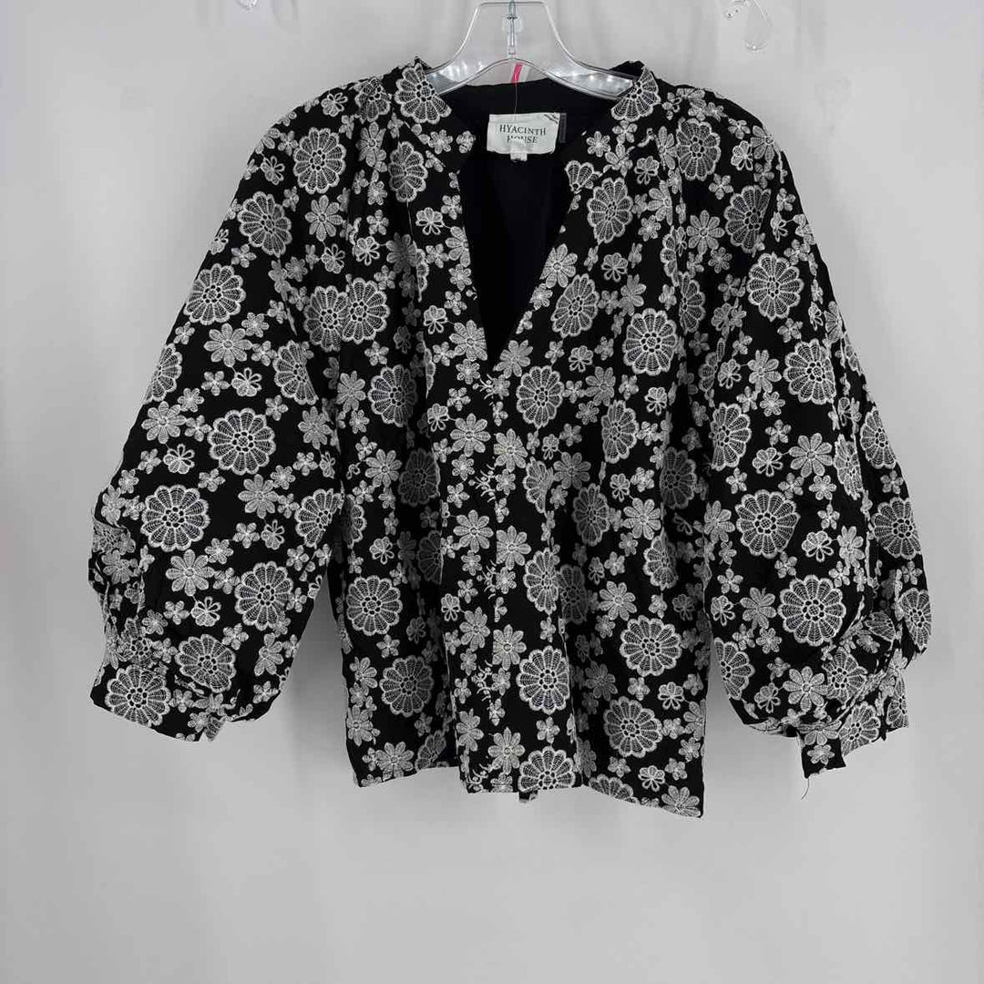 Size XL HYACINTH HOUSE Black/White Shirt