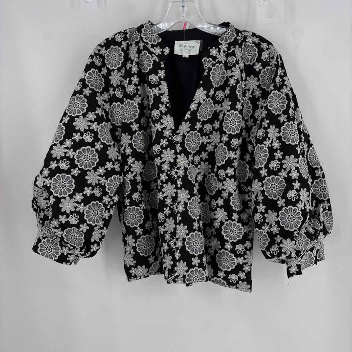 Size XL HYACINTH HOUSE Black/White Shirt