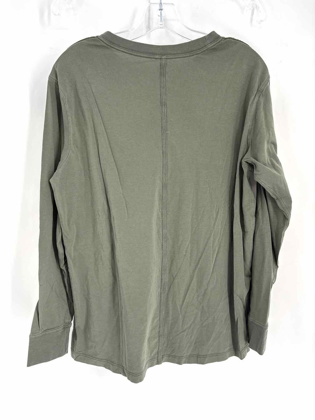 Size M Lululemon Green Cotton Shirt