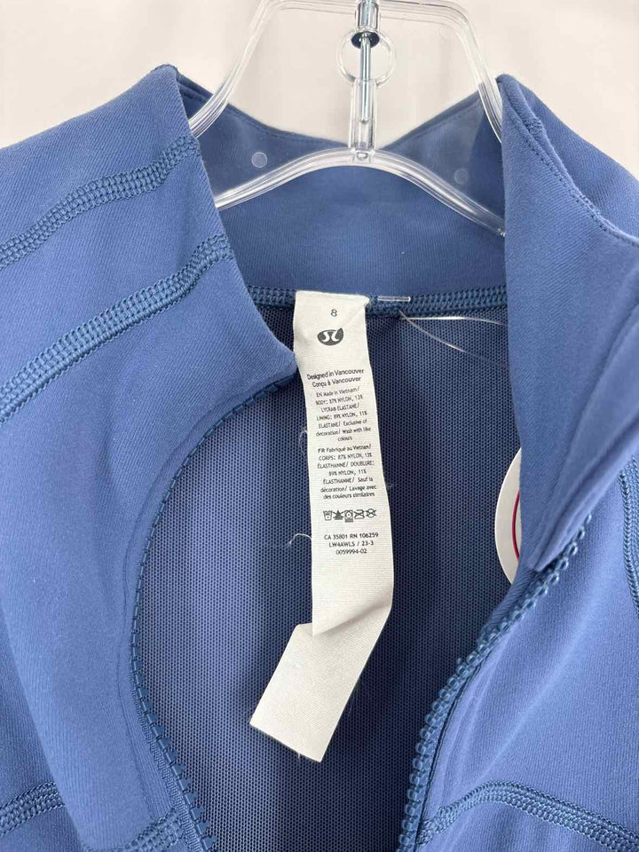 Size 8 Lululemon Blue Jacket