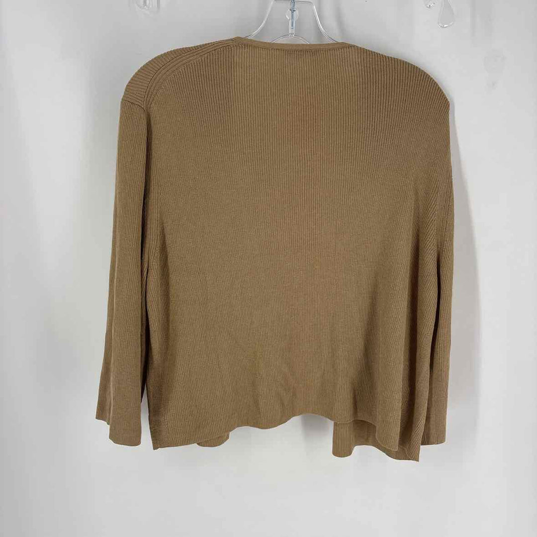 Size XXL LAFAYETTE Tan Knit Cardigan