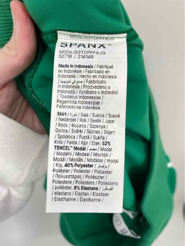 Size S SPANX Green Skirt
