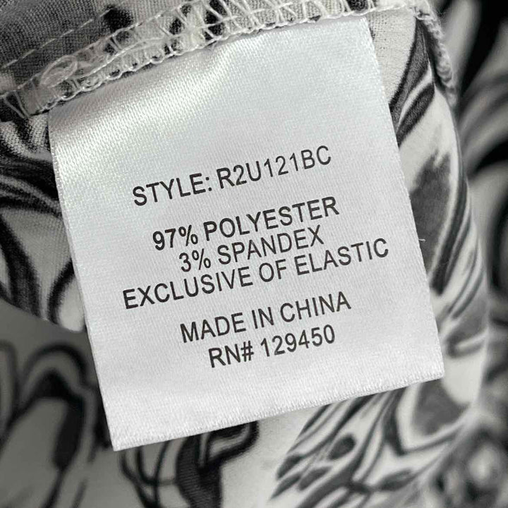 Size L Black/White Shirt
