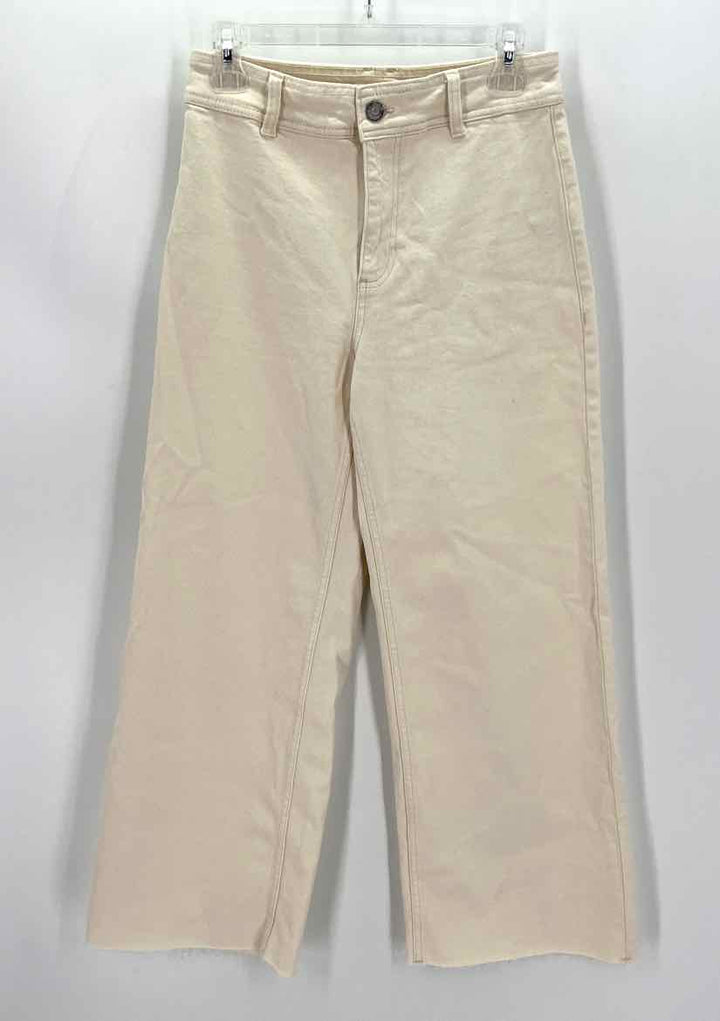 Size 6 MNG Ivory Pants