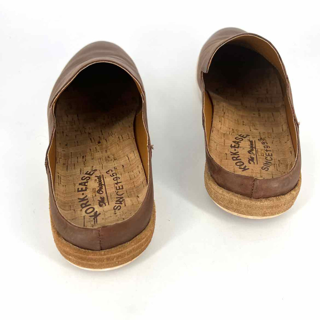 Shoe Size 8 KORK EASE Brown Leather Loafers