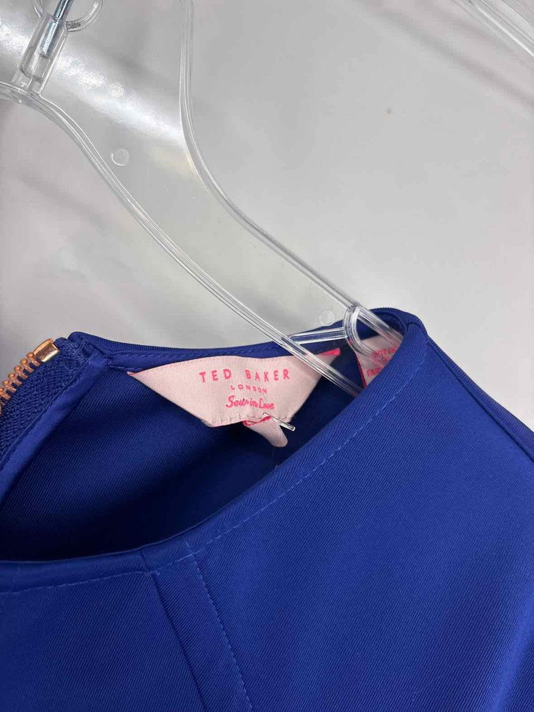 Size 2 TED BAKER Blue Dress
