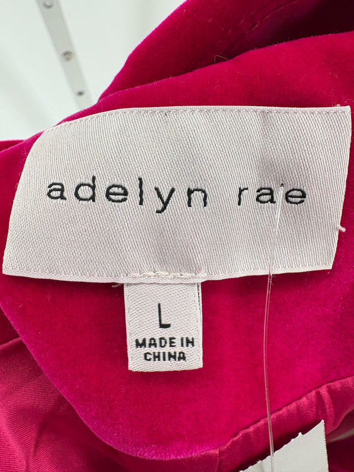 Size L Pink Velour Jacket