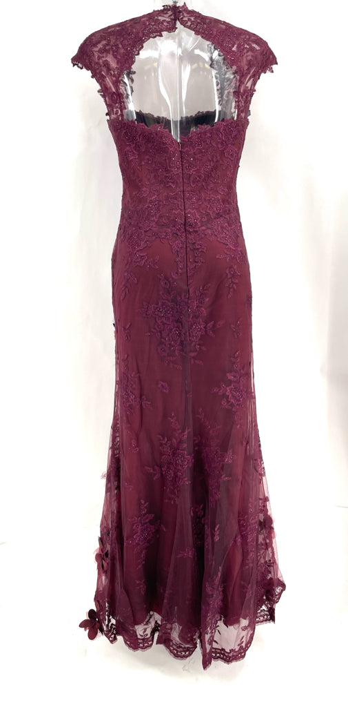 Size 12 Burgundy Lace PROM