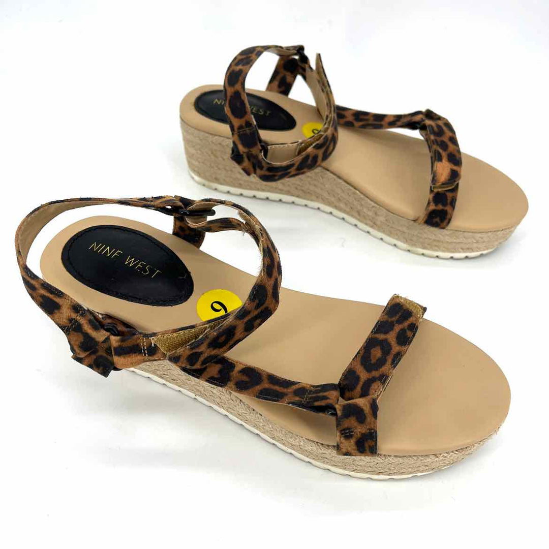Shoe Size 9 Nine West Multi-Color Wedge