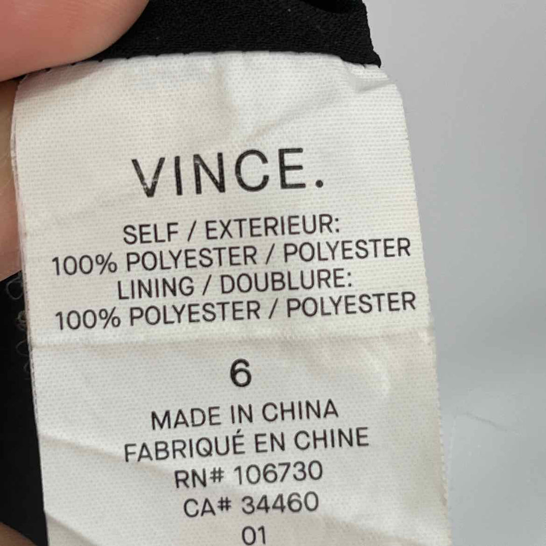 Size 6 VINCE Black Dress