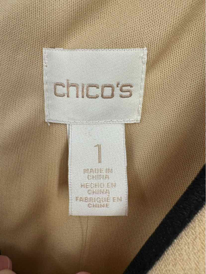 Size M Chico's Tan Dress
